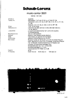 ITT 5001-music-center - Manual 